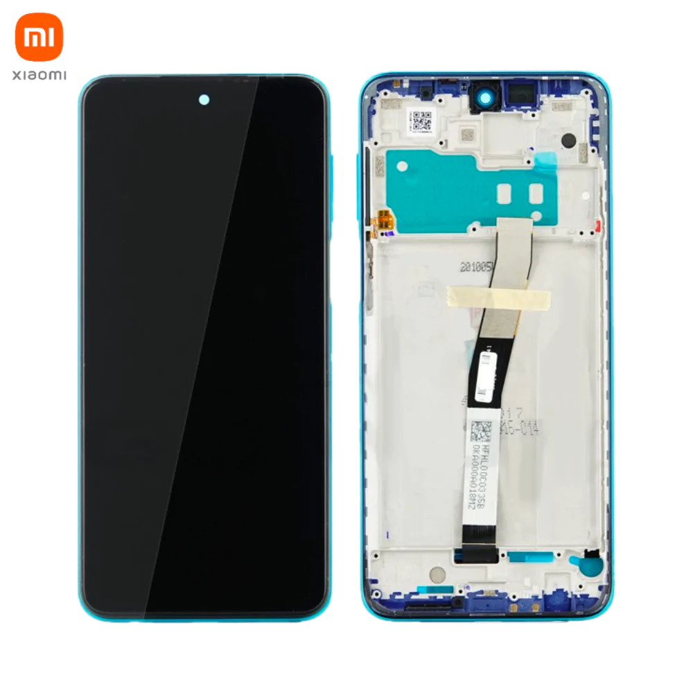 Ecran Tactile Original Xiaomi Redmi Note 9 Pro 4G 560005J6B200 Aurora Blue