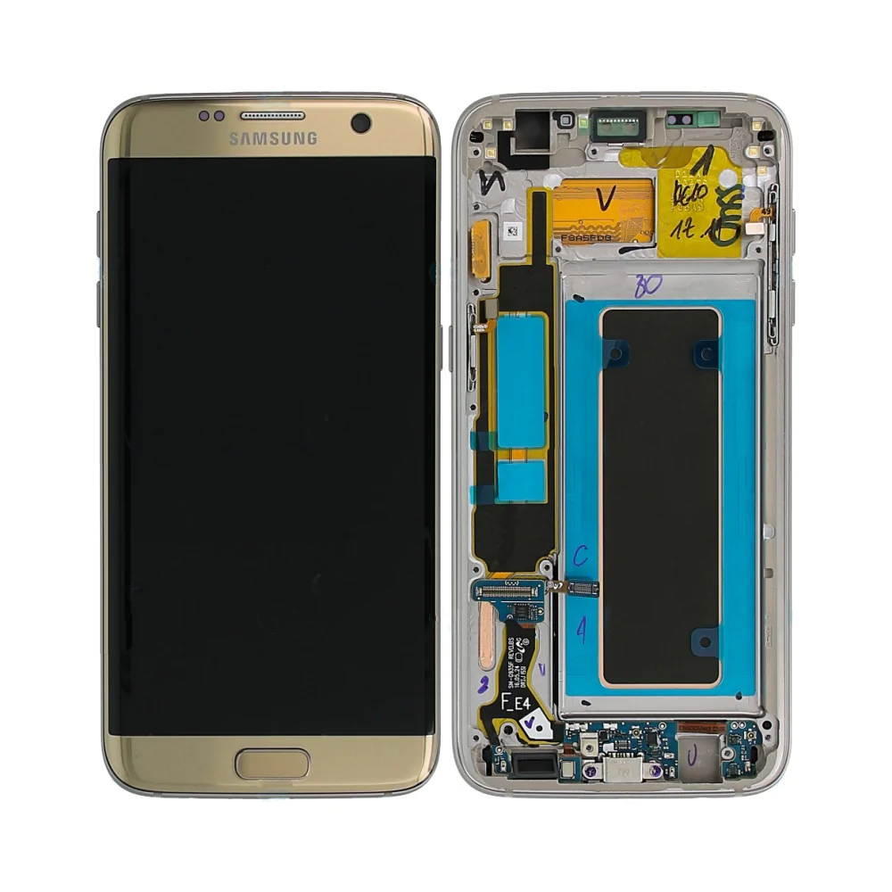 Ecran Tactile Refurb avec Châssis Samsung Galaxy S7 Edge G935 Or