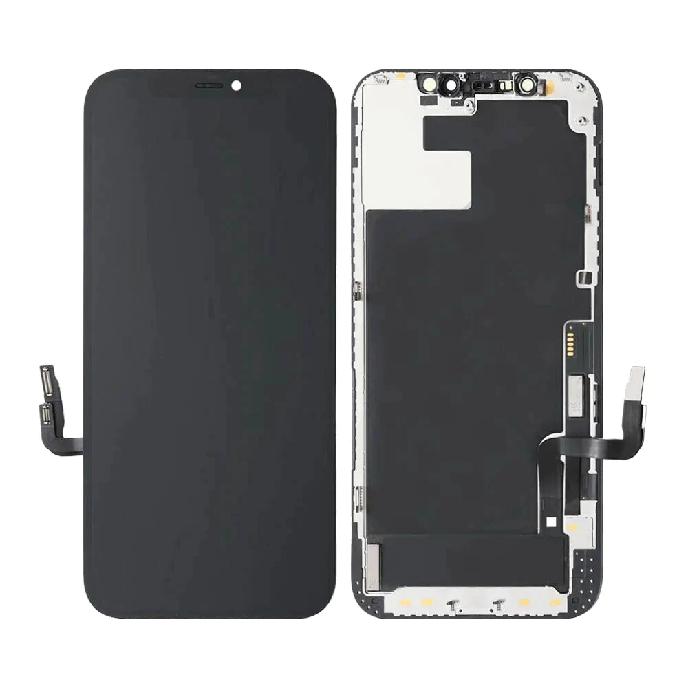 Ecran Tactile TFT Partner-Pack pour Apple iPhone 12 / iPhone 12 Pro (x10) Noir