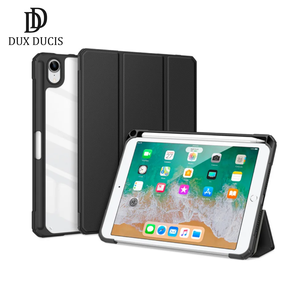 Housse de Protection Toby Dux Ducis pour Apple iPad 6/iPad 5  A1822/A1823/A1893/A1954 Noir
