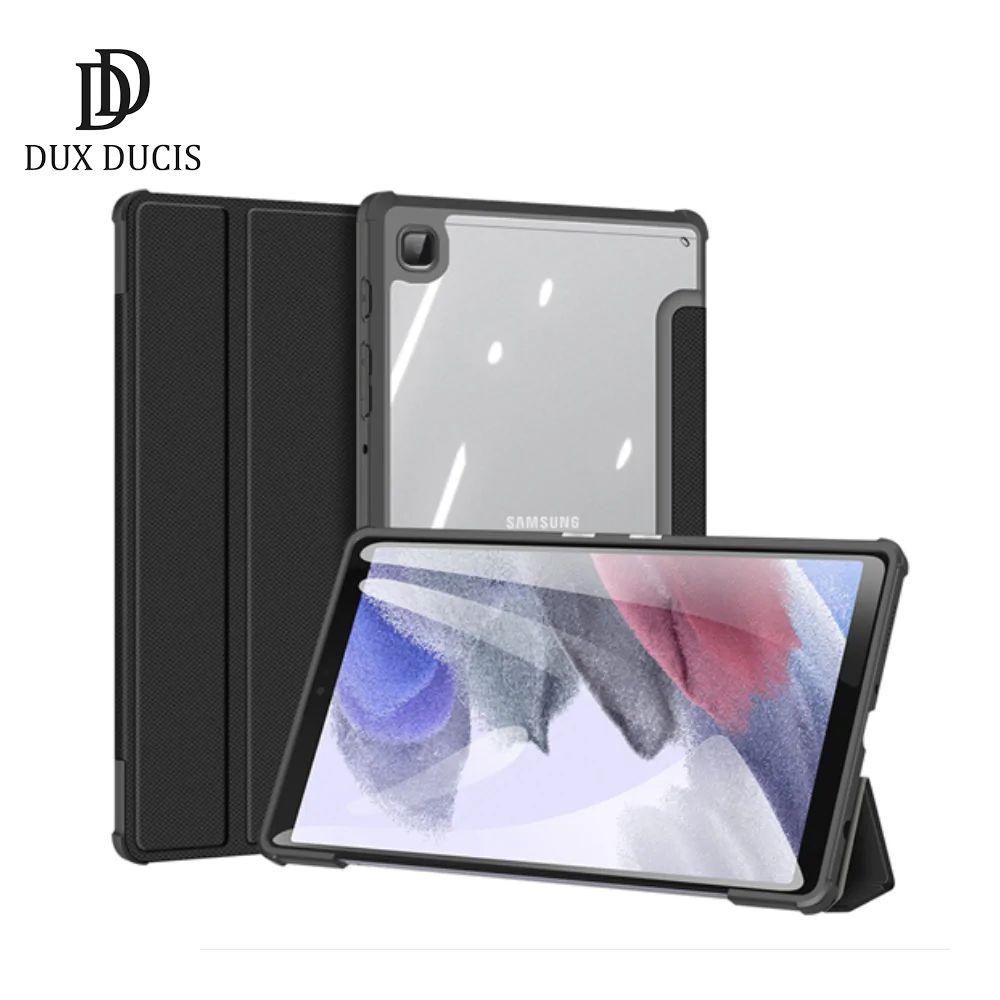 Housse de Protection Toby Dux Ducis pour Samsung Galaxy Tab A7 Lite 4G T225 / Galaxy Tab A7 Lite Wi-Fi T220 Noir