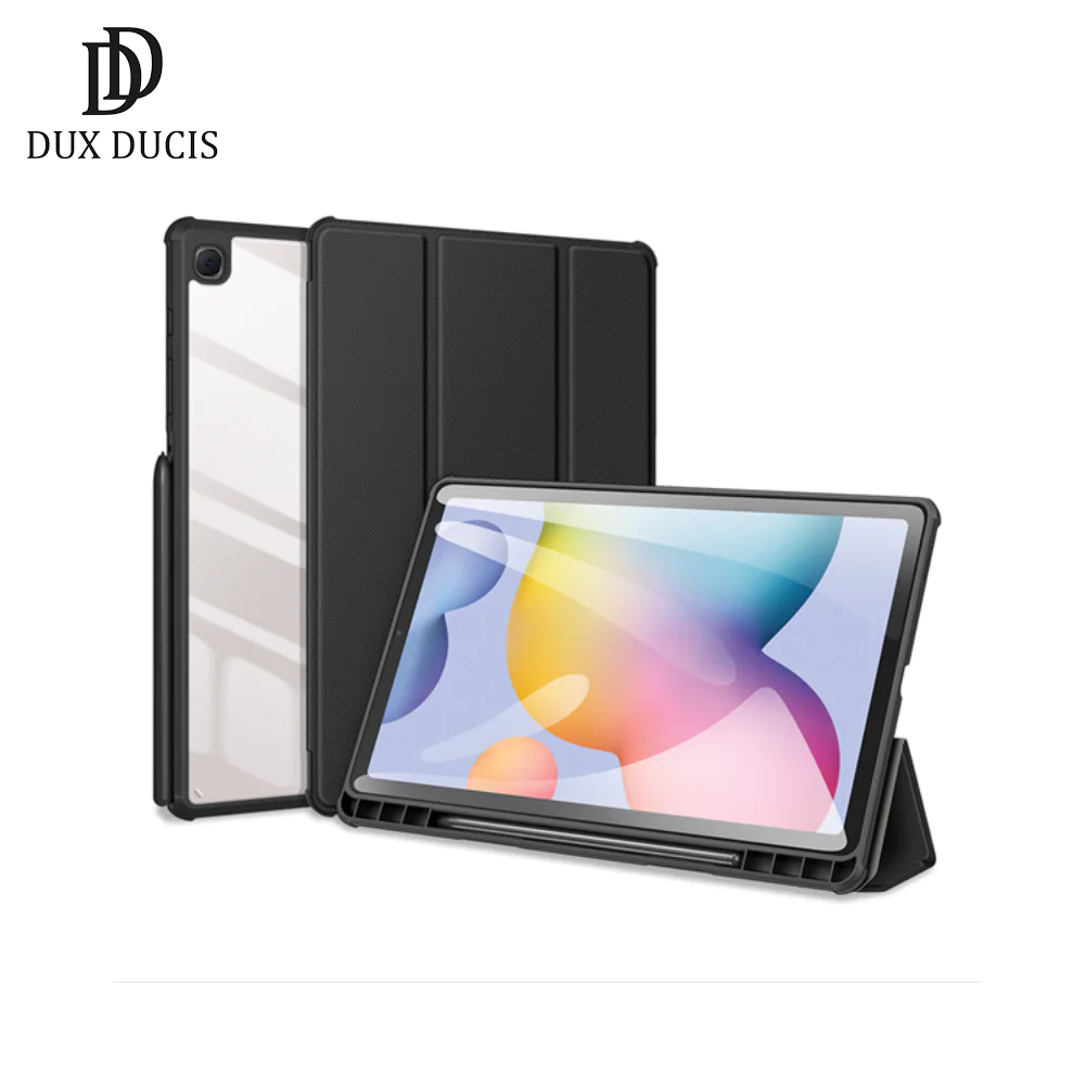 Housse de Protection Toby Dux Ducis pour Samsung Galaxy Tab S6 Lite P610 / Galaxy Tab S6 Lite 4G P615 Noir
