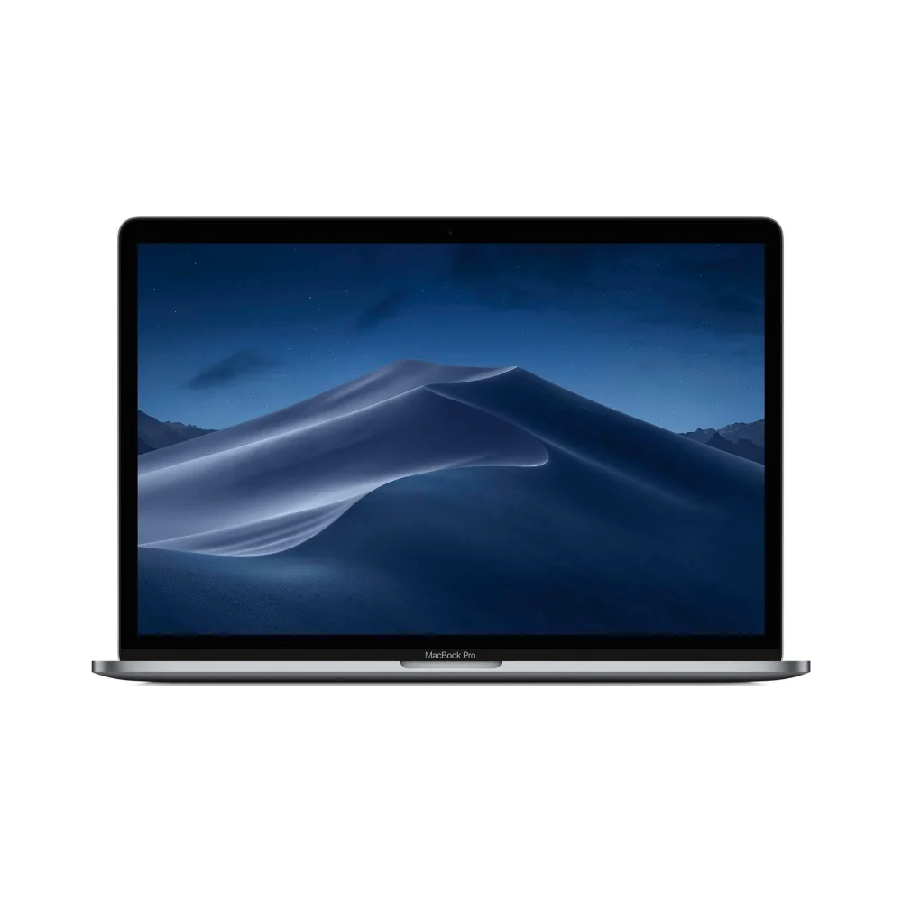 Ordinateur Portable Apple MacBook Pro Touch Bar Retina 15" (2018) A1990 512GB 16GB (Intel Core i7) QWERTY ( Silicone Clavier AZERTY) Grade A Gris Sidéral