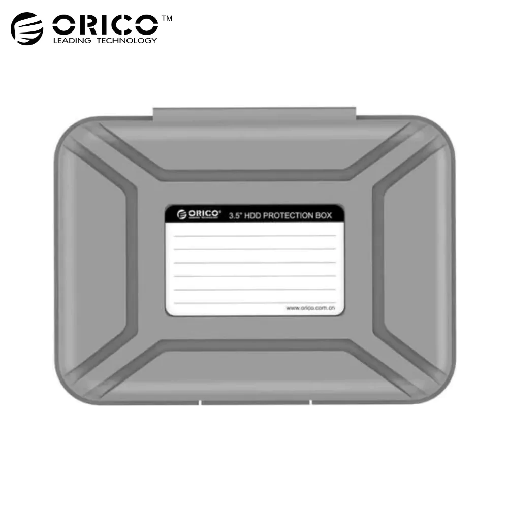 Pochette de Protection pour Disque Dur Orico 3.5" HDD / SSD PHX35 Gris