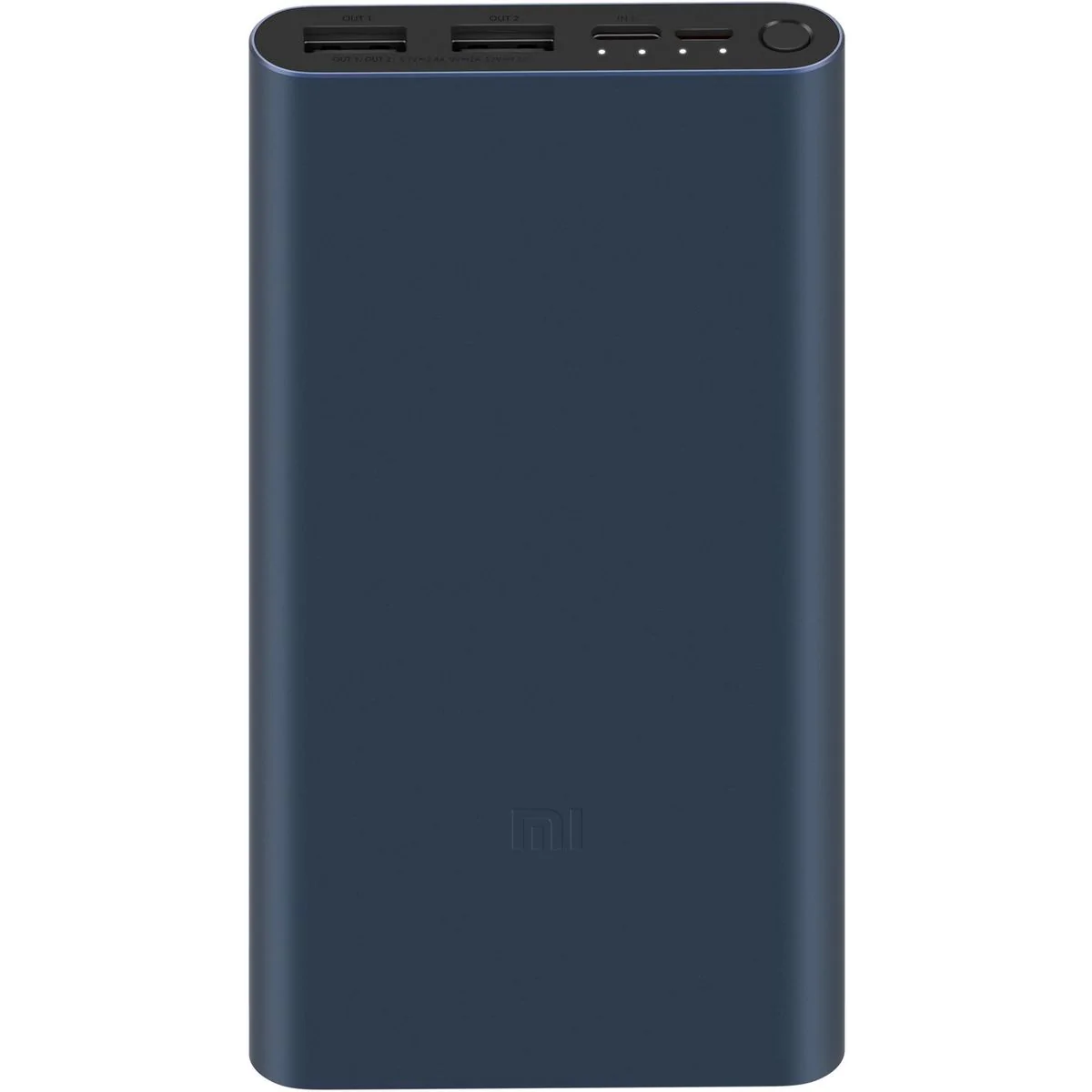 Batterie Externe Power Bank Xiaomi 10 000 mAh 2 ports USB Bleu