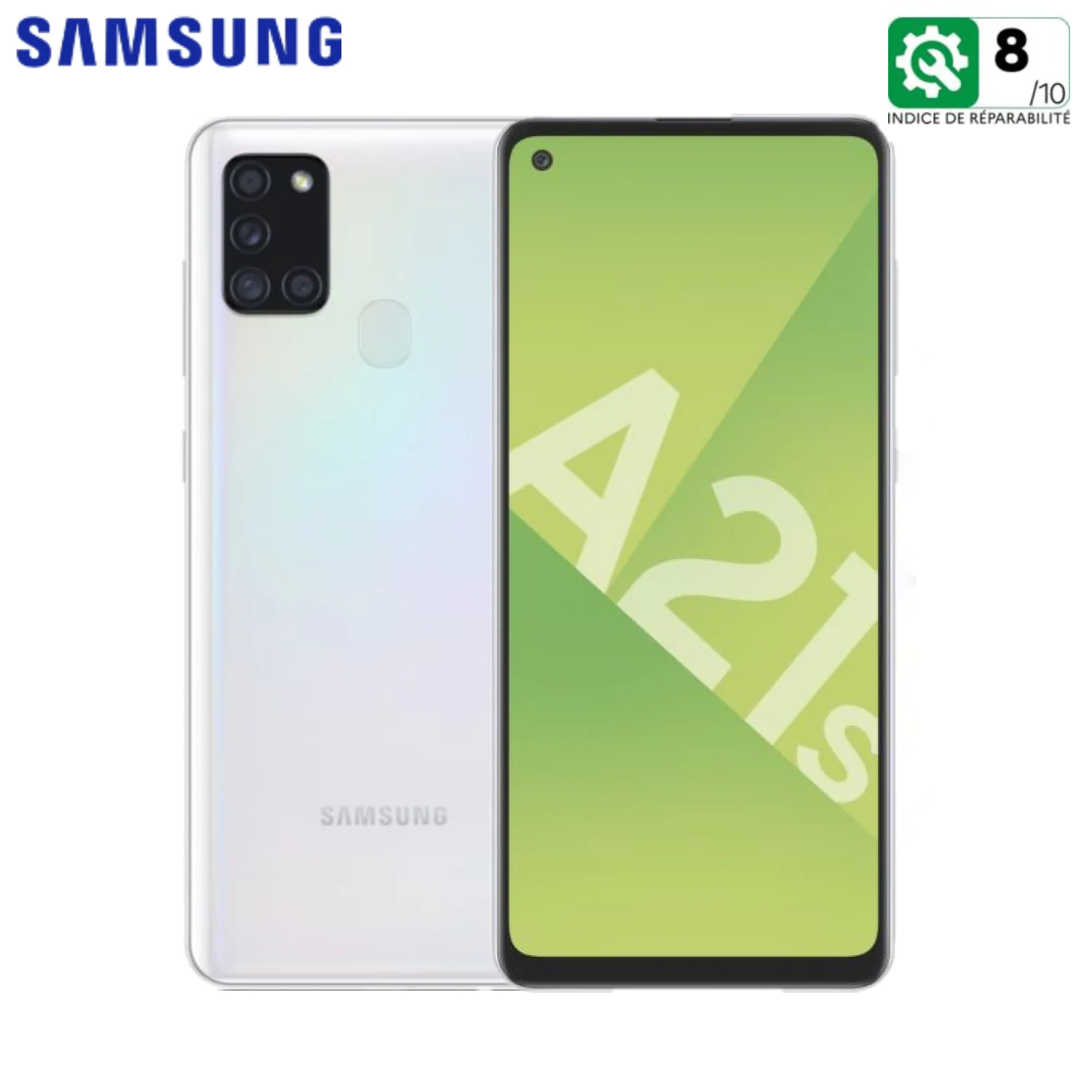 Smartphone Samsung Galaxy A21S A217 Dual Sim 3GB RAM 32GB EU Blanc Prism