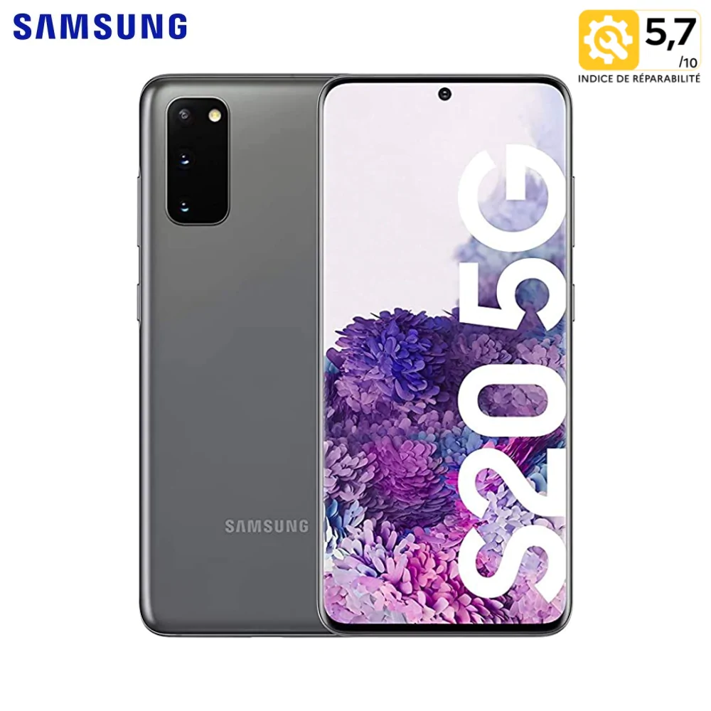 Smartphone Samsung Galaxy S20 5G G981 128GB Grade A Gris Cosmique