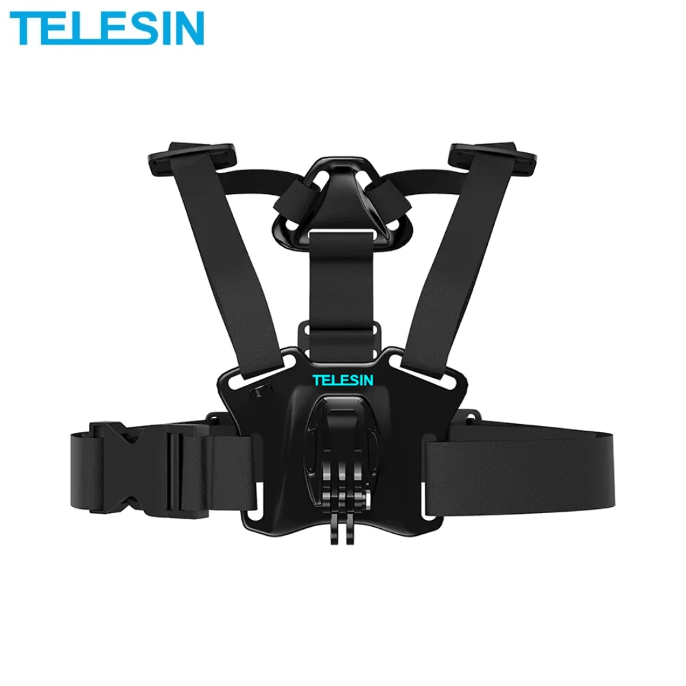 Support GoPro pour Buste TELESIN GP-CGP-T07 à Sangle Élastique Noir