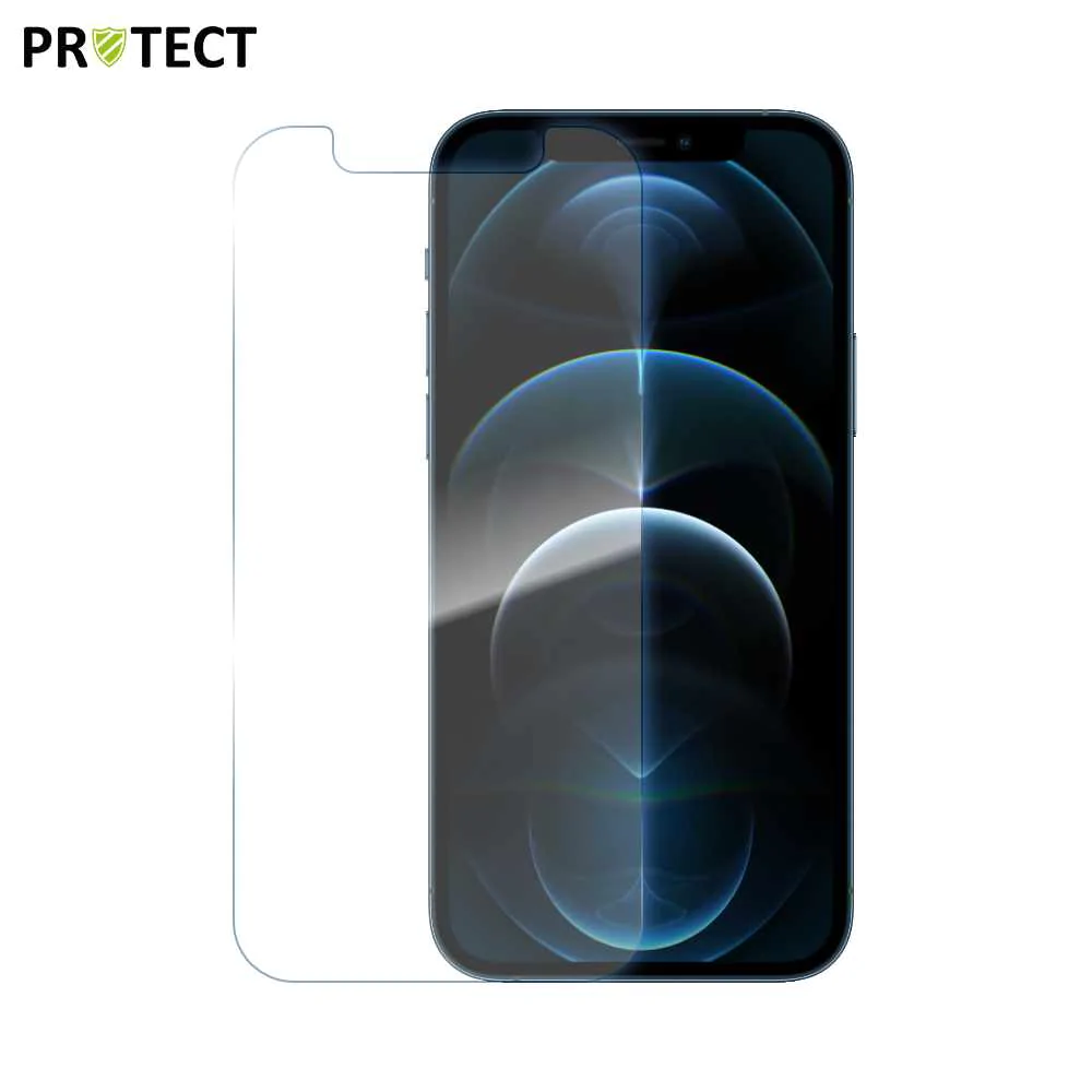 Verre Trempé Classique PROTECT pour Apple iPhone 12 / iPhone 12 Pro Transparent