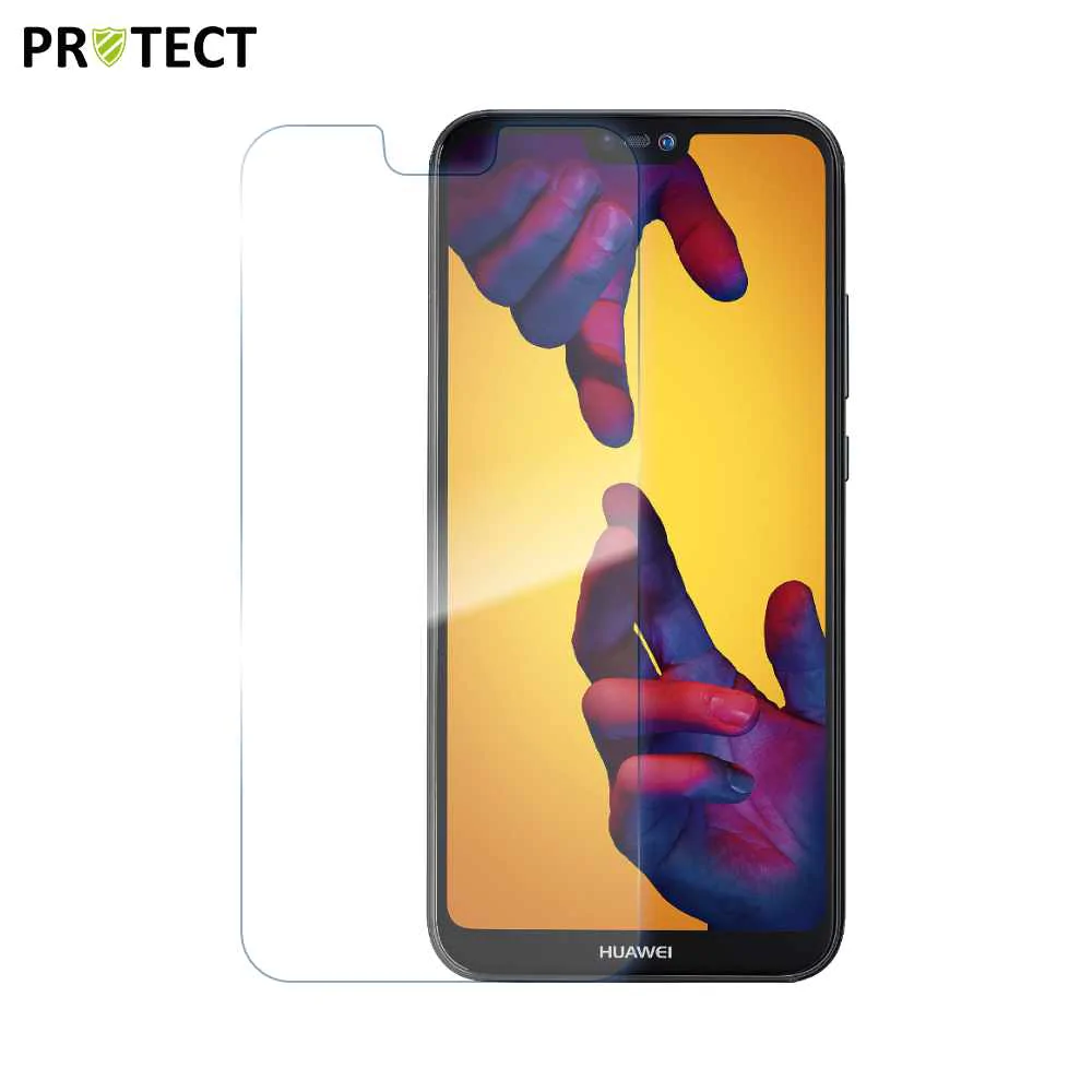 Verre Trempé Classique PROTECT pour Huawei P20 Lite Transparent
