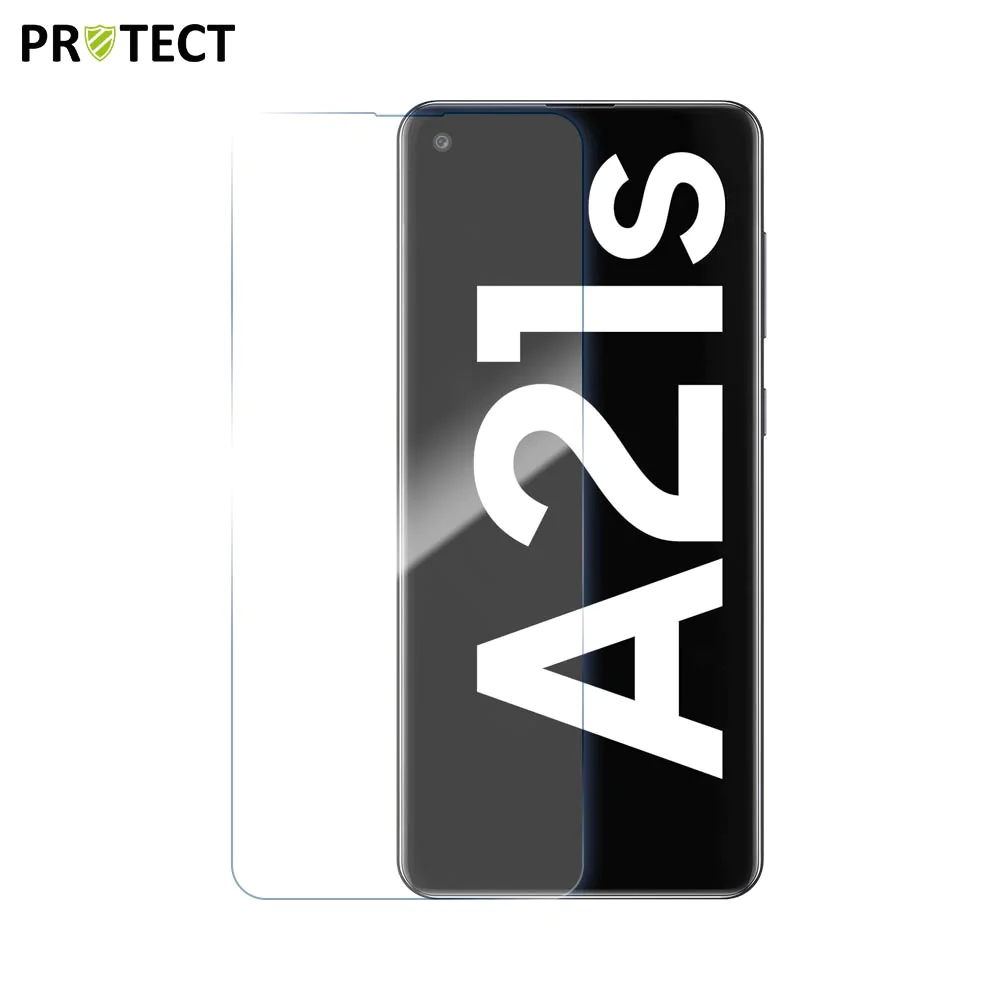 Verre Trempé Classique PROTECT pour Samsung Galaxy A21S A217 Transparent