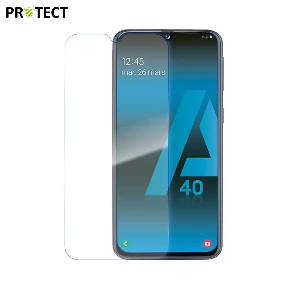 Verre Trempé Classique PROTECT pour Samsung Galaxy A40 A405 Transparent