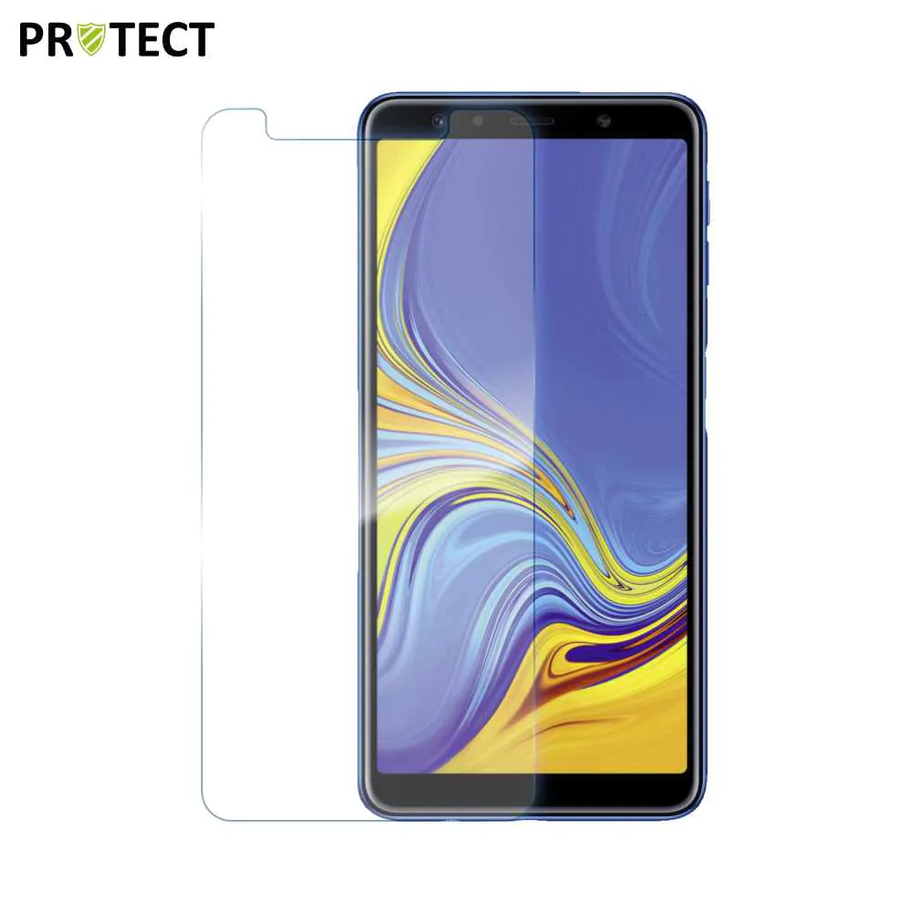 Verre Trempé Classique PROTECT pour Samsung Galaxy A7 2018 A750 Transparent