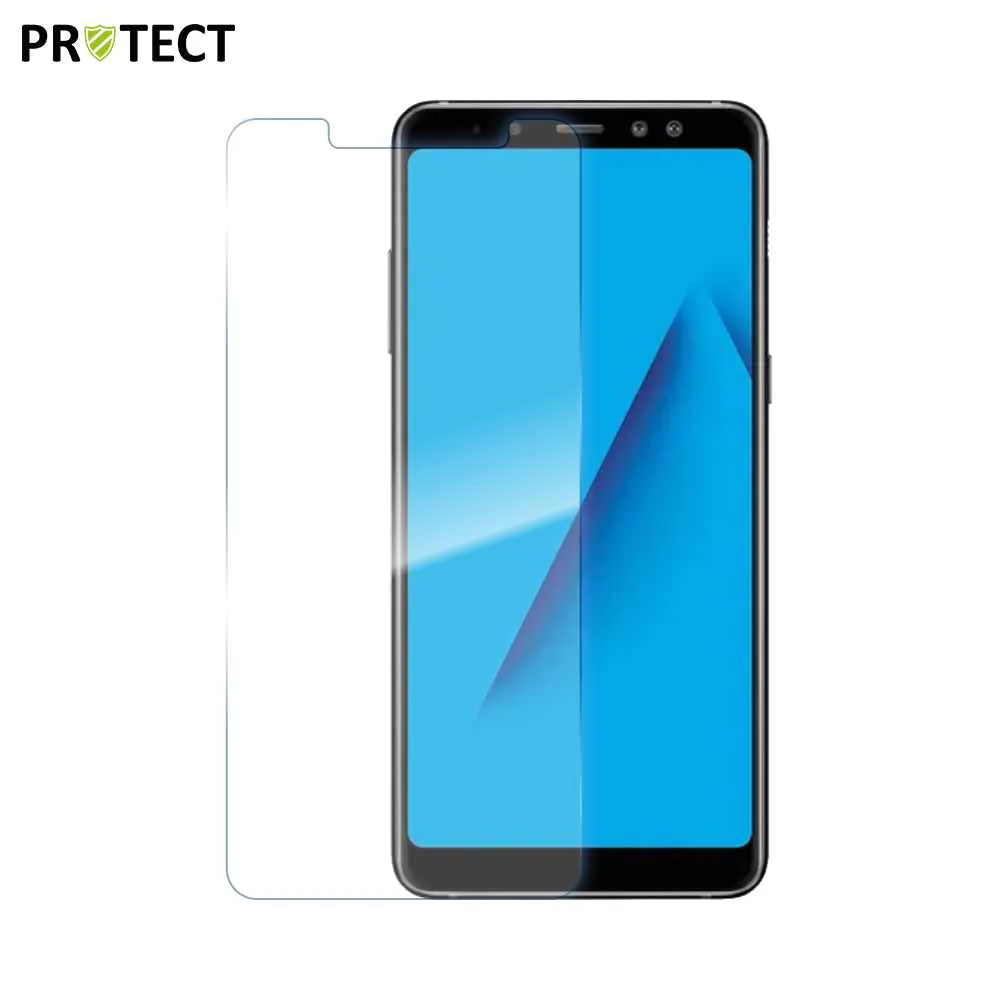 Verre Trempé Classique PROTECT pour Samsung Galaxy A8 Plus 2018 A730 Transparent