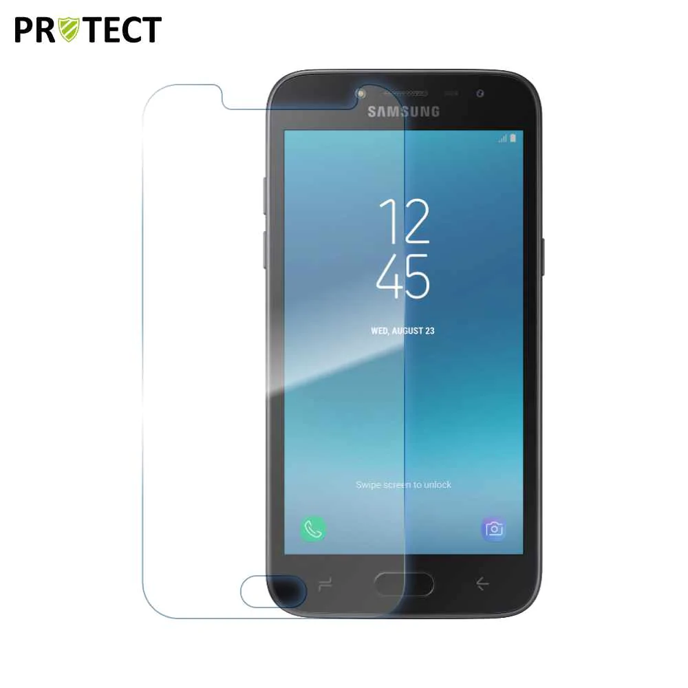 Verre Trempé Classique PROTECT pour Samsung Galaxy J2 2018 J250 Transparent