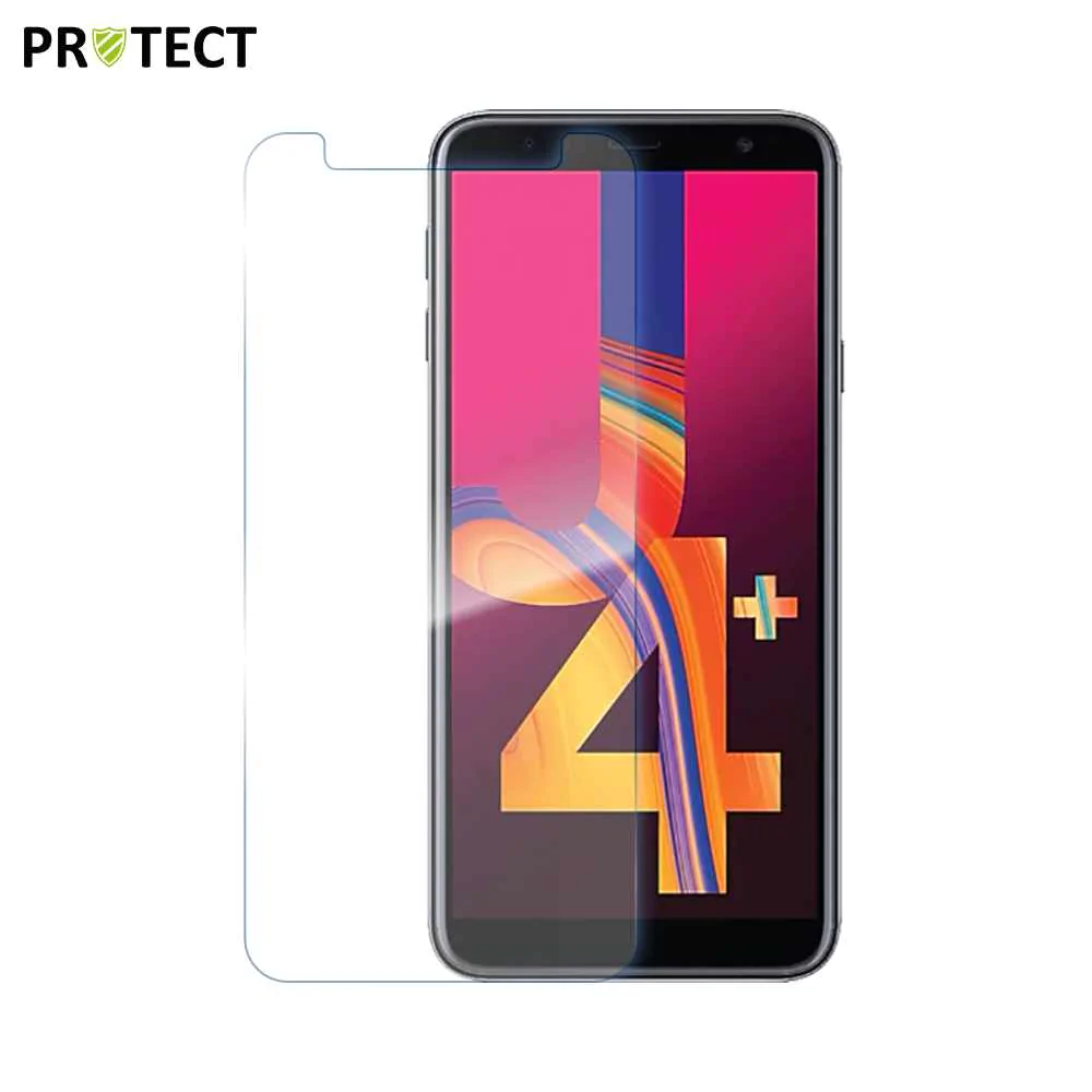 Verre Trempé Classique PROTECT pour Samsung Galaxy J4 Plus J415 Transparent