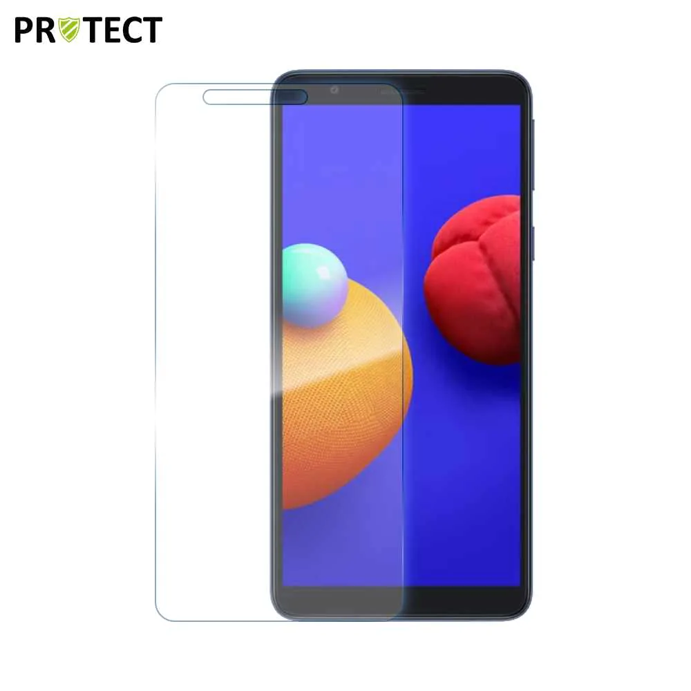 Verre Trempé Classique PROTECT pour Samsung Galaxy A01 Core A013G Transparent