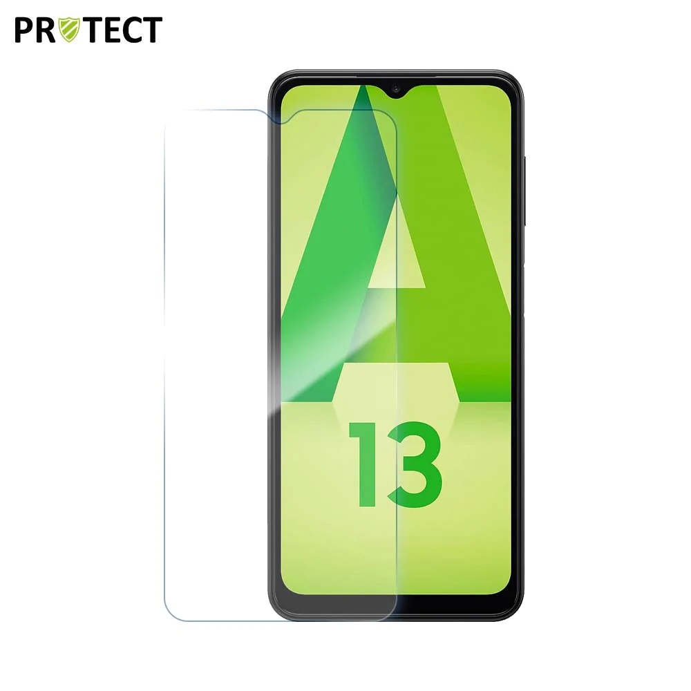 Verre Trempé Classique PROTECT pour Samsung Galaxy A13 4G A135 Transparent