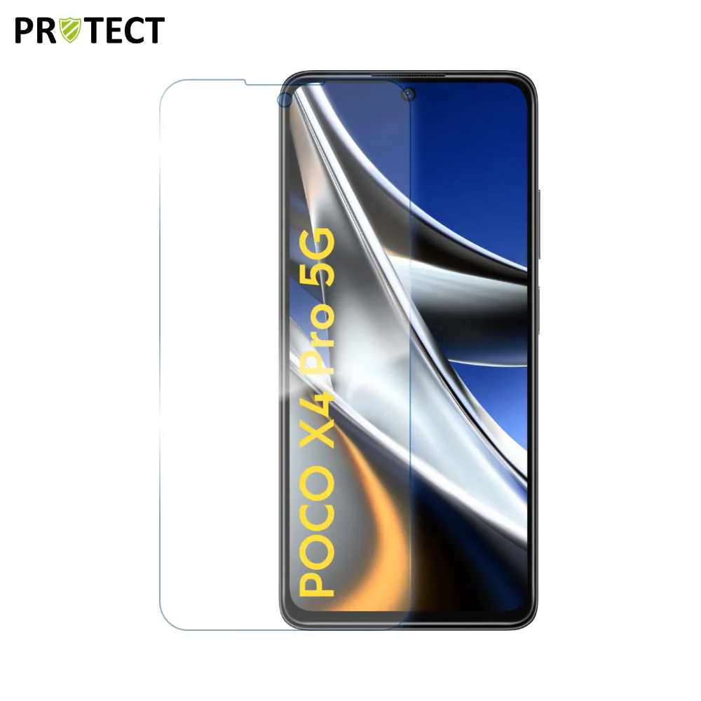 Verre Trempé Classique PROTECT pour Xiaomi Poco X4 Pro 5G Transparent