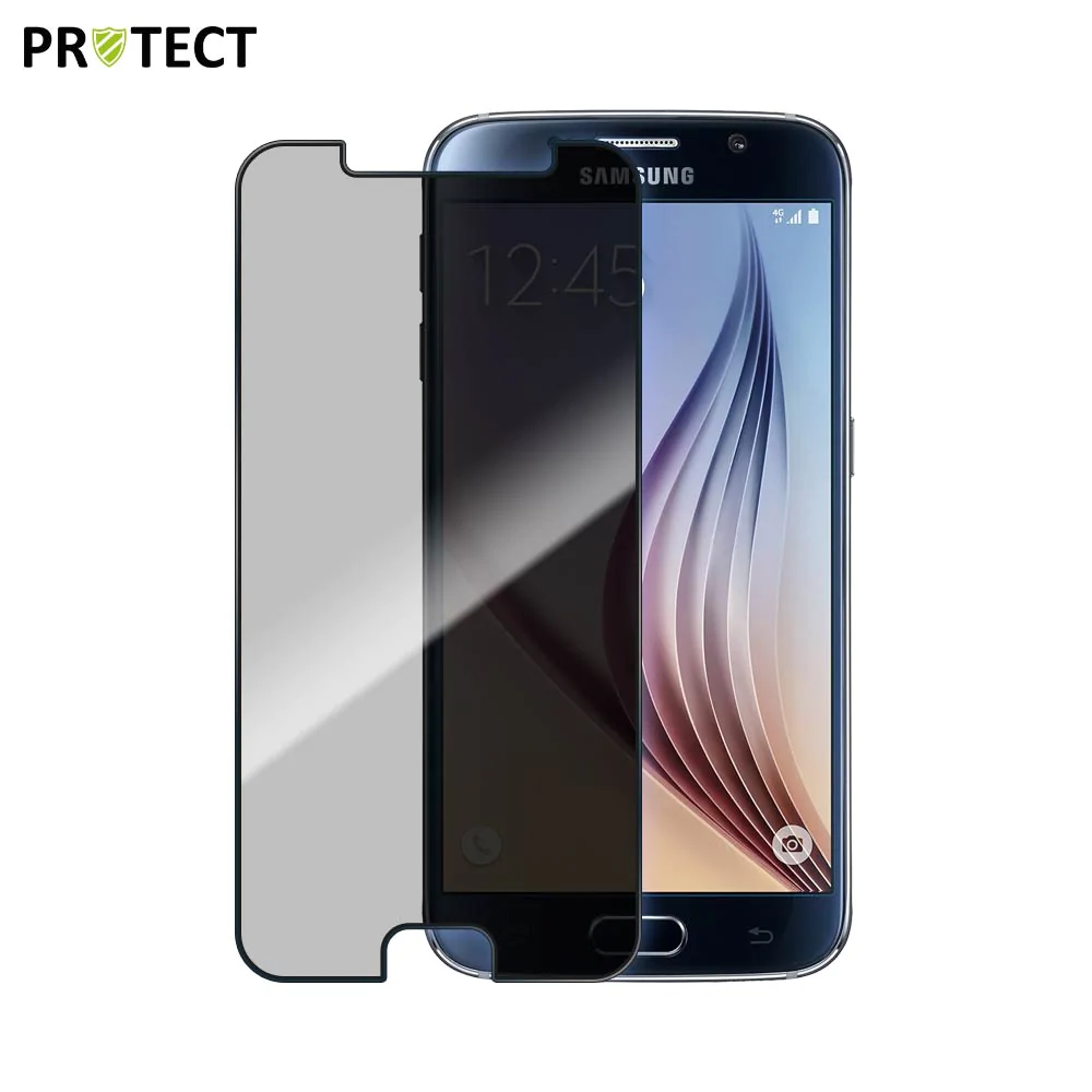 Verre Trempé PRIVACY PROTECT pour Samsung Galaxy S6 G920 Transparent