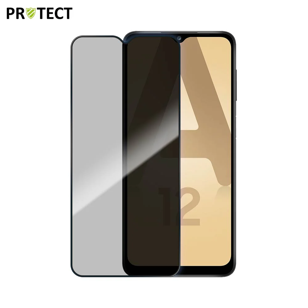 Verre Trempé PRIVACY PROTECT pour Samsung Galaxy A12 A125 / Galaxy A12 Nacho A127 Transparent