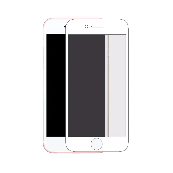 Verre Trempé Intégral PROTECT pour Apple iPhone 6 Plus / iPhone 6S Plus Blanc