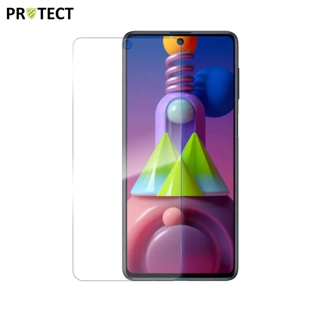 Verre Trempé Classique PROTECT pour Samsung Galaxy M51 M515 Transparent