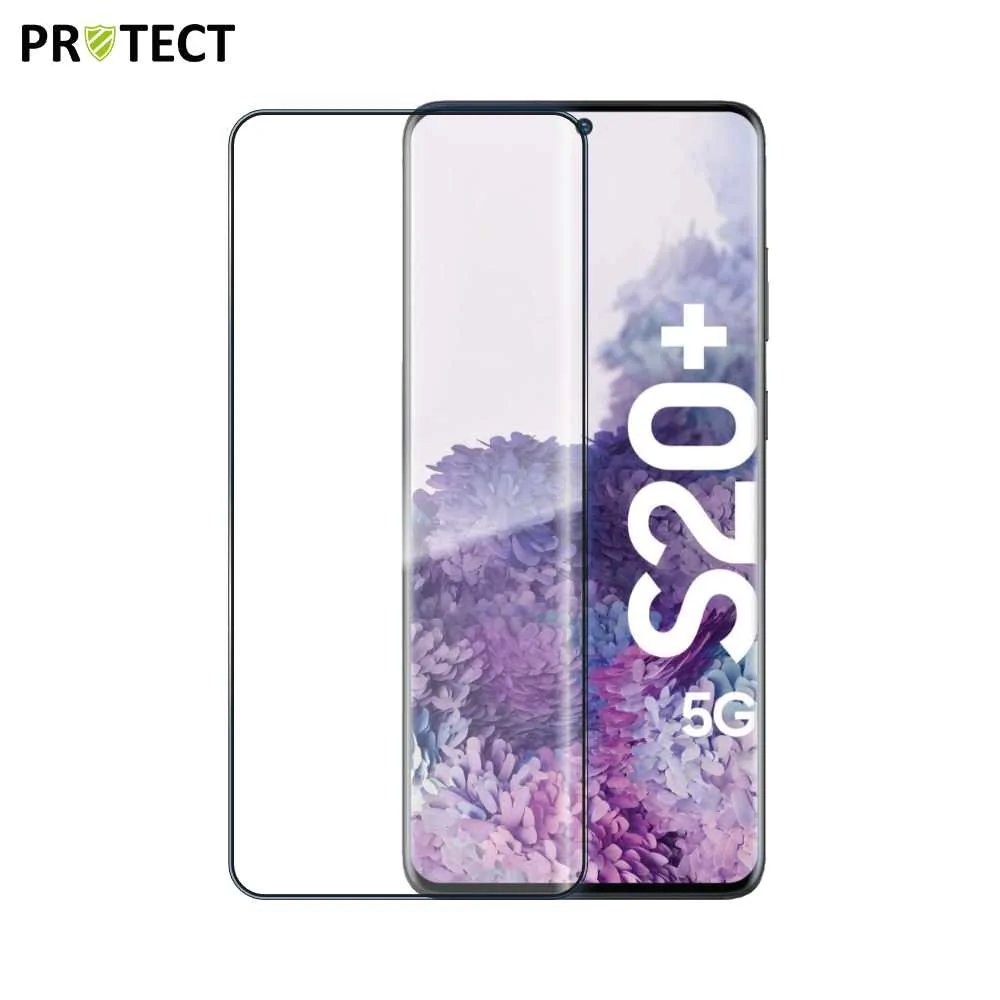 Verre Trempé Intégral PROTECT pour Samsung Galaxy S20 Plus 5G G986 Noir