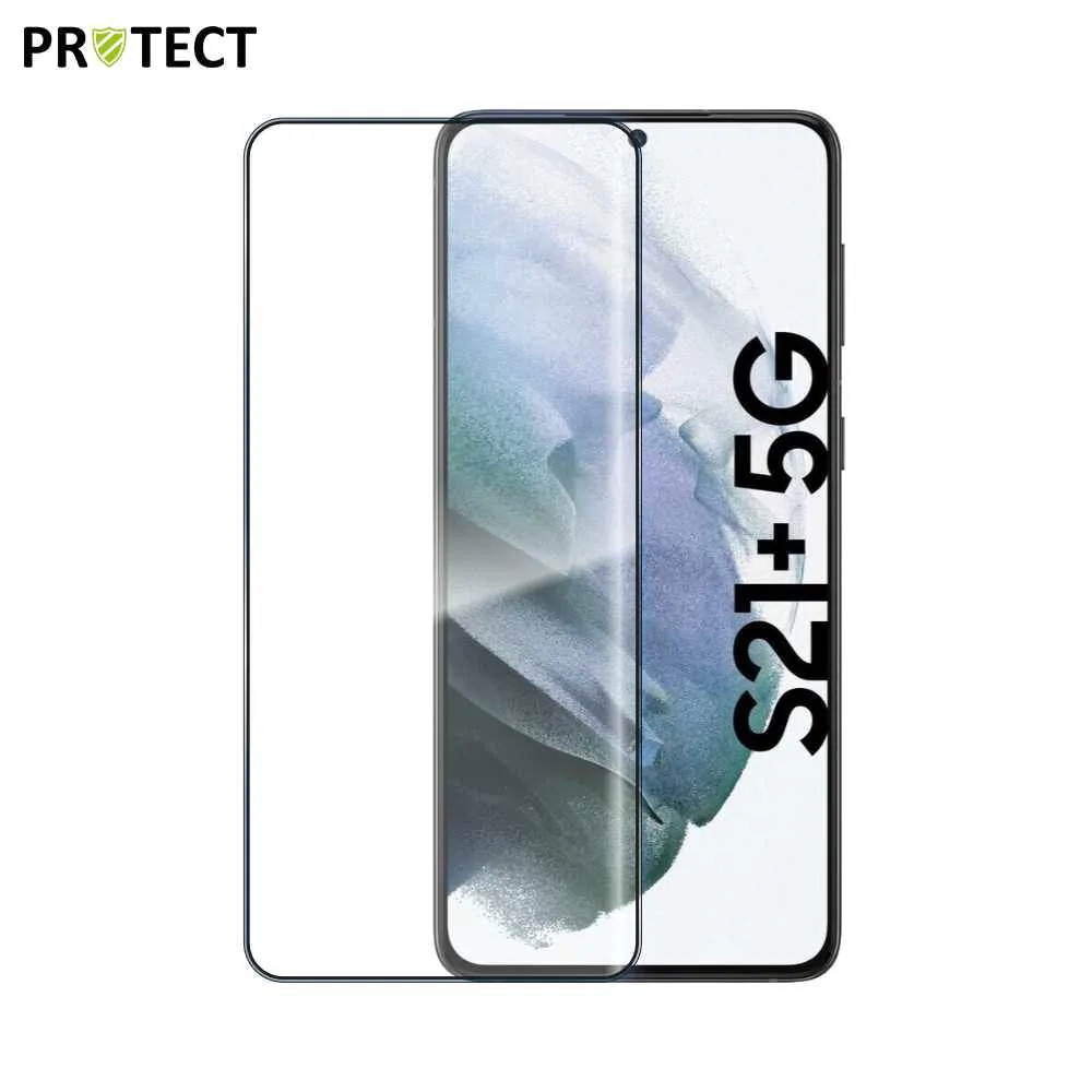 Verre Trempé Intégral PROTECT pour Samsung Galaxy S21 Plus 5G G996 Noir
