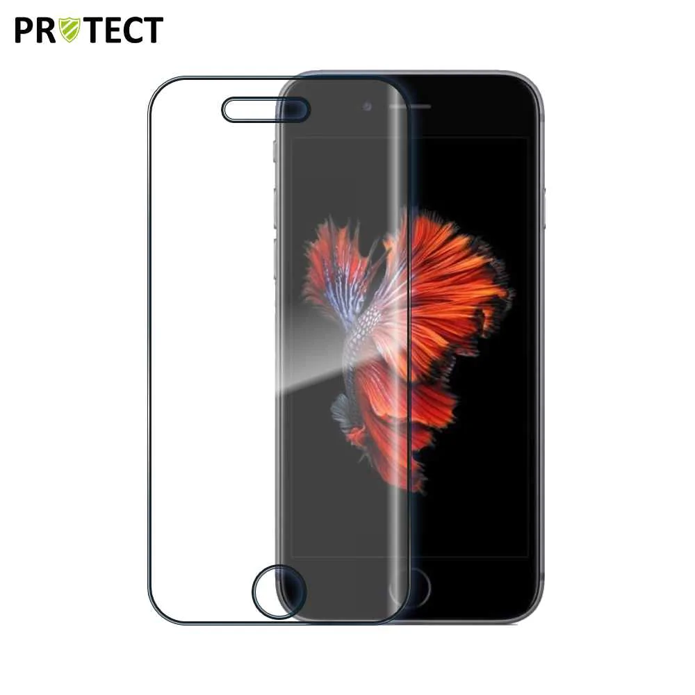 Verre Trempé Intégral PROTECT pour Apple iPhone 6 / iPhone 6S Noir