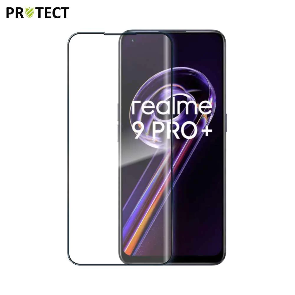 Verre Trempé Intégral PROTECT pour Realme 9 Pro+ Noir