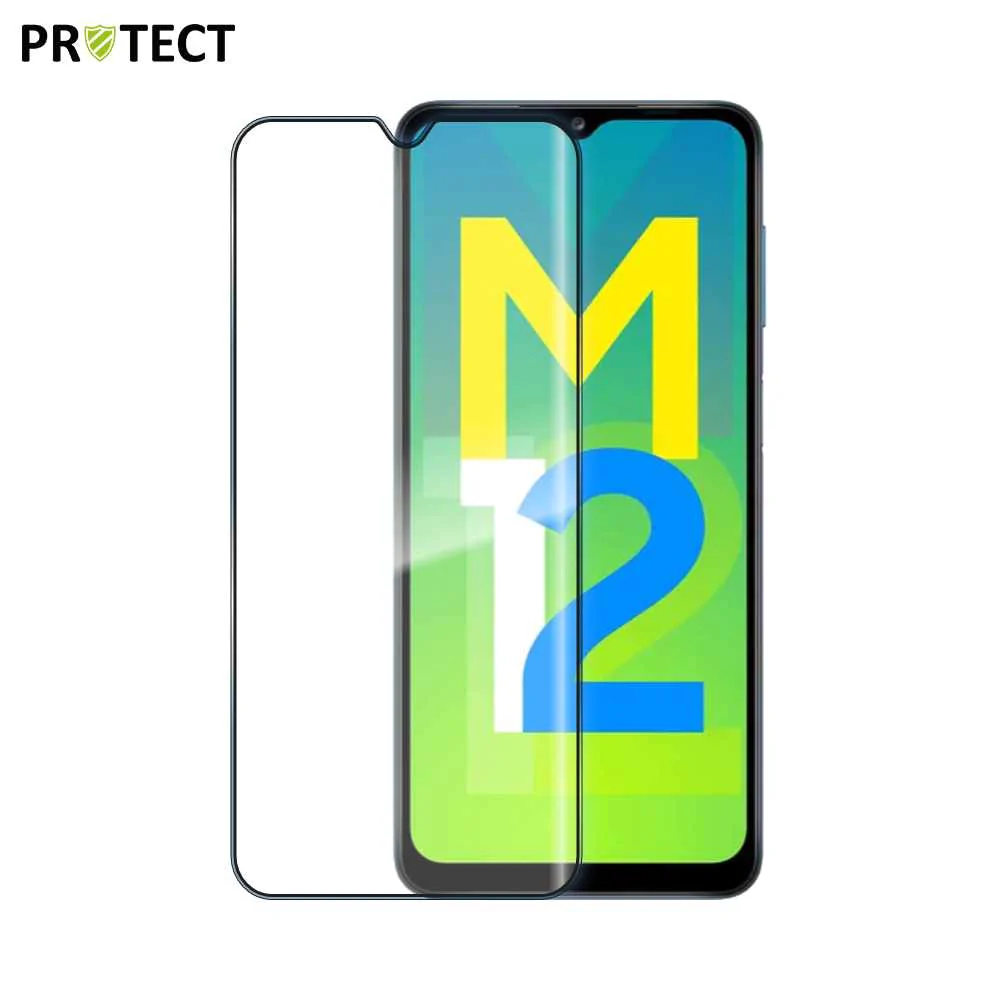 Verre Trempé Intégral PROTECT pour Samsung Galaxy M12 M127 Noir