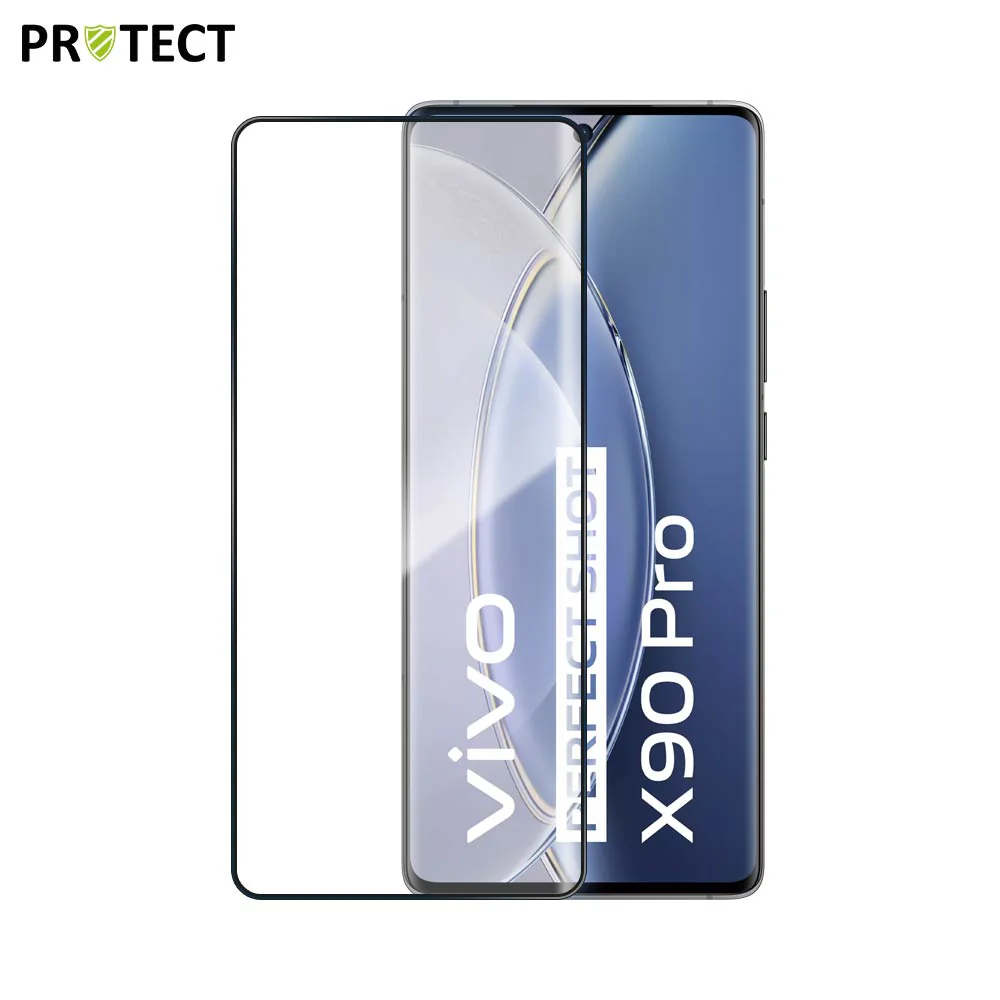 Verre Trempé Intégral PROTECT pour Vivo X90 Pro Noir