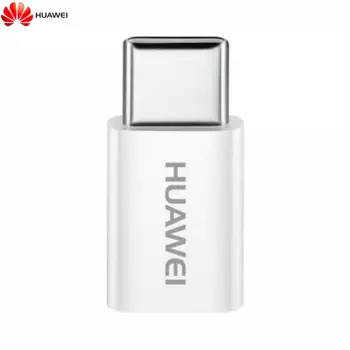 Adaptateur OTG Micro USB Femelle vers Type-C Mâle Huawei 4071259 AP52 Blanc