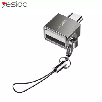 Adaptateur OTG USB Femelle vers Type-C Mâle Yesido GS08