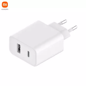 Chargeur Secteur Multi Xiaomi Mi Wall Charger 33W (USB + Type-C) BHR4996GL Blanc