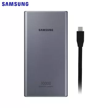 Batterie Externe Power Bank Samsung EB-P3300XJEGEU USB Type-C 10000 mAh Gris