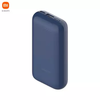 Batterie Externe Power Bank Xiaomi BHR5785GL 33W 10000mAh Pocket Edition Pro Bleu De Minuit