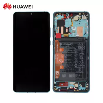 Bloc Complet Assemblé Huawei P30 Pro / P30 Pro New Edition 02352PGE 02353FUS 02354NAJ 02354NAP 02355UNA Aurora Blue
