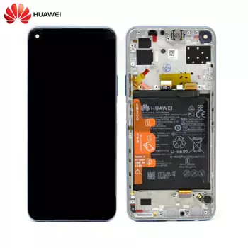 Bloc Complet Assemblé Original Huawei P40 Lite 5G 02353SUQ Argent