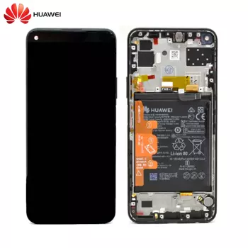 Bloc Complet Assemblé Original Huawei P40 Lite 5G 02353SUN Noir