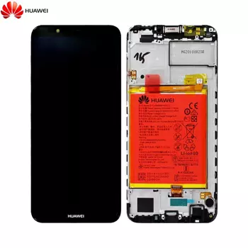 Bloc Complet Assemblé Original Huawei Y7 2018 02351USA Noir