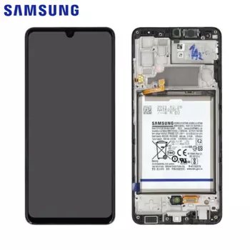 Bloc Complet Assemblé Original Samsung Galaxy A32 4G A325 GH82-25611A GH82-25612A Noir