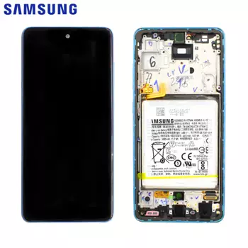 Bloc Complet Assemblé Original Samsung Galaxy A52 5G A526 / Galaxy A52 4G A525 GH82­-25229B GH82-25230B Awesome Blue