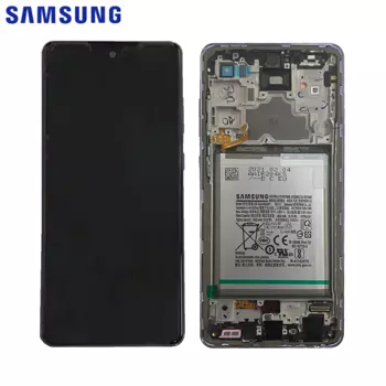 Bloc Complet Assemblé Original Samsung Galaxy A72 4G A725 / Galaxy A72 5G A726 GH82-25541C GH82-25542C Awesome Violet