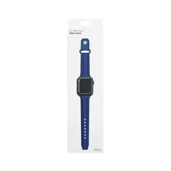Bracelet Sport Apple Watch 42 / 44mm 1 Bleu Marine