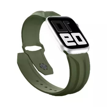 Bracelet Sport Apple Watch 42 / 44mm 7 Vert Militaire