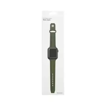 Bracelet Sport Apple Watch 42 / 44mm 7 Vert Militaire