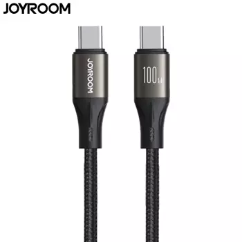 Câble Data Type-C vers Type-C JOYROOM SA25-CC5 Light-Speed Series 100W (1.2m) Noir