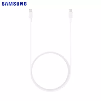 Câble Data Type-C vers Type-C Samsung EP-DX310JWEGEU 3A 1.8m Blanc
